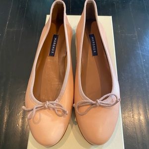Margaux Demi Ballet Flat - Ballet Pink Nappa